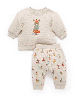 Purebaby Unisex Quilted Track Set - Baby, Little Kid