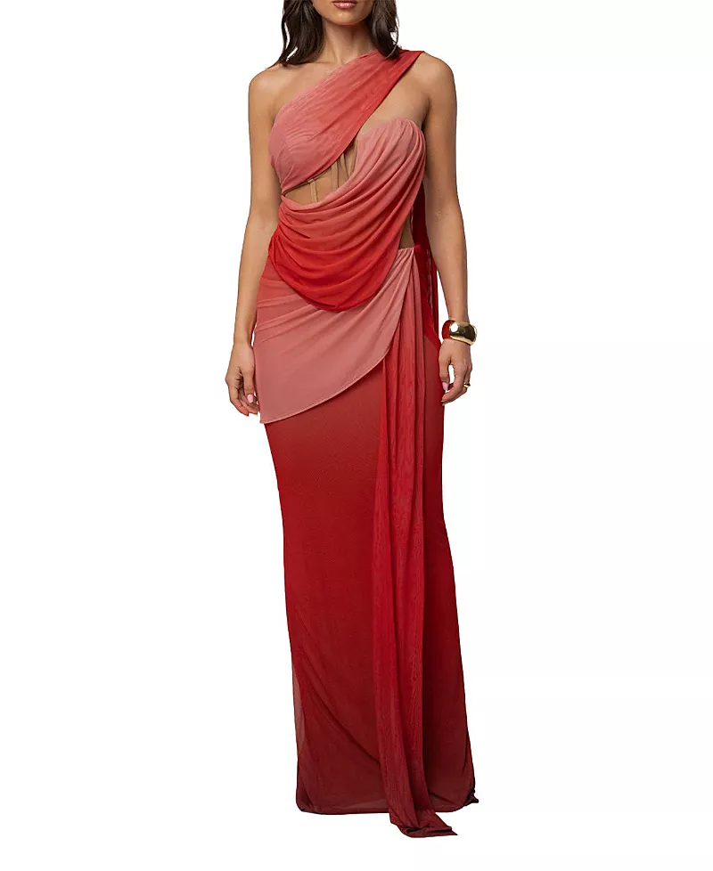 Jluxlabel Empress of Hearts Mesh Gown