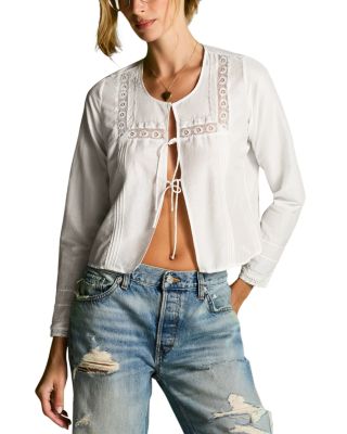 Izumi Lace Trim Top