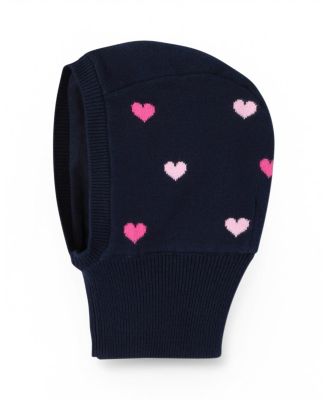  Girls' Heart Print Balaclava