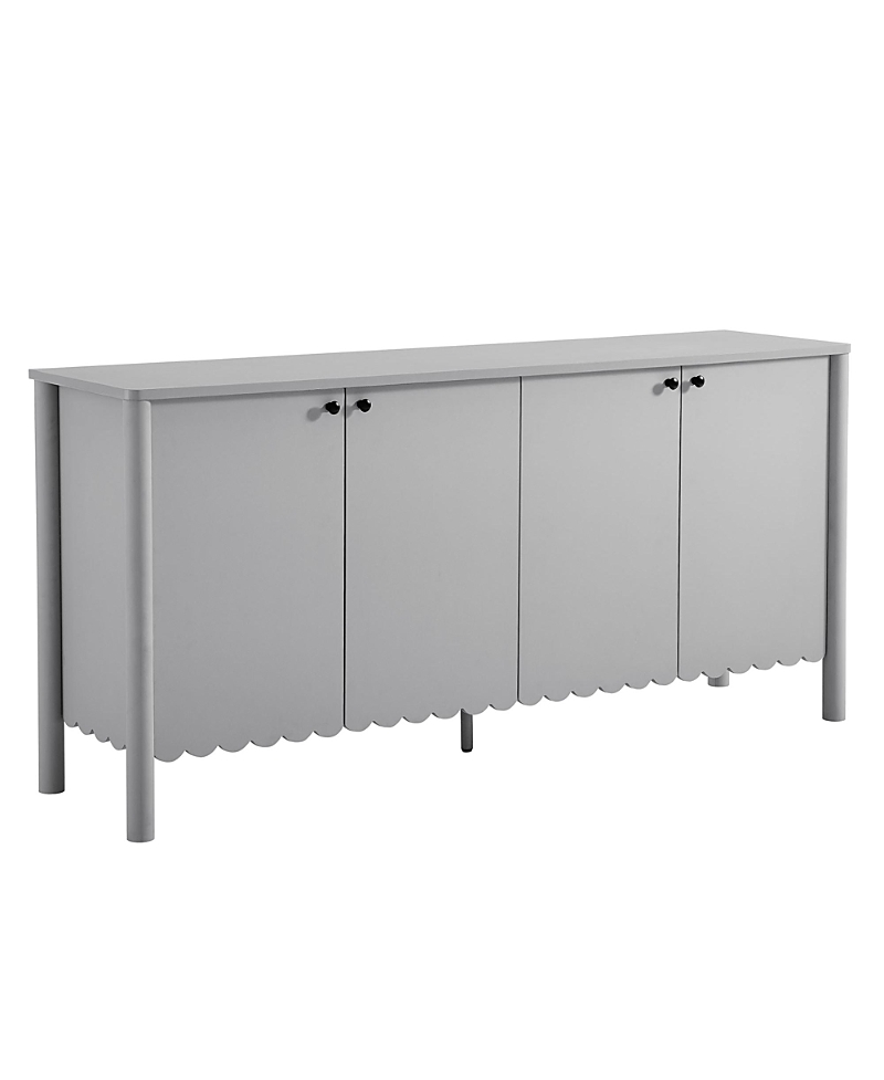 Modway Emmeline 66 4-Door Scalloped Sideboard Cabinet