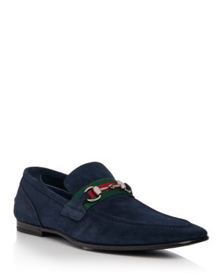 Men's Primavera Horsebit Suede Loafers