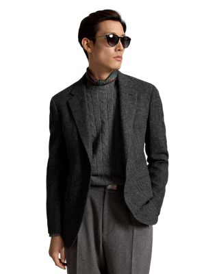Tailored Fit Herringbone Sport Coat