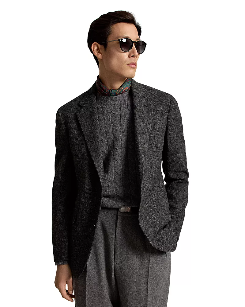 Polo Ralph Lauren Tailored Fit Herringbone Sport Coat