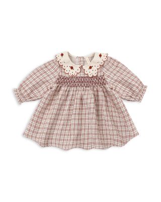 Girls' Callie Cotton Plaid Dress - Baby