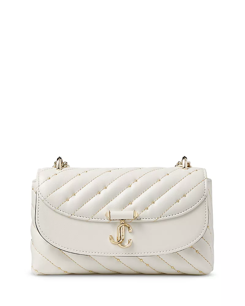 Jimmy Choo Avenue Curve Quilted Leather Crossbody