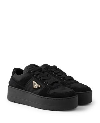 Women's Downtown Bold Re-Nylon and Suede Sneakers