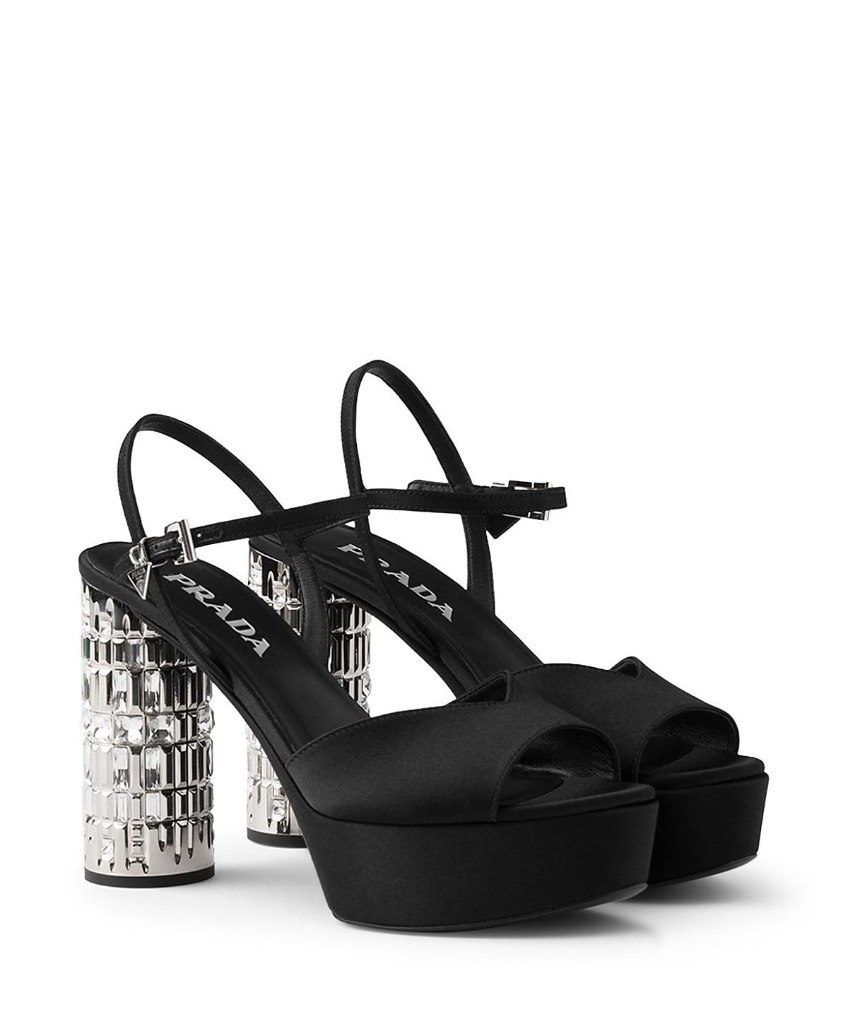 Prada Women's Satin Platform Sandals