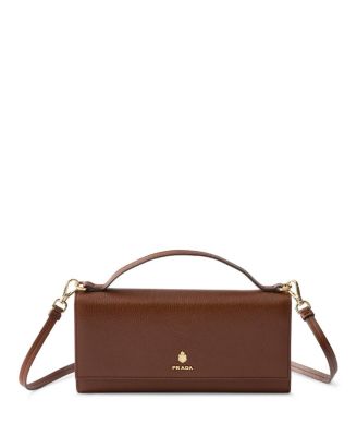  Leather Wallet with Shoulder Strap