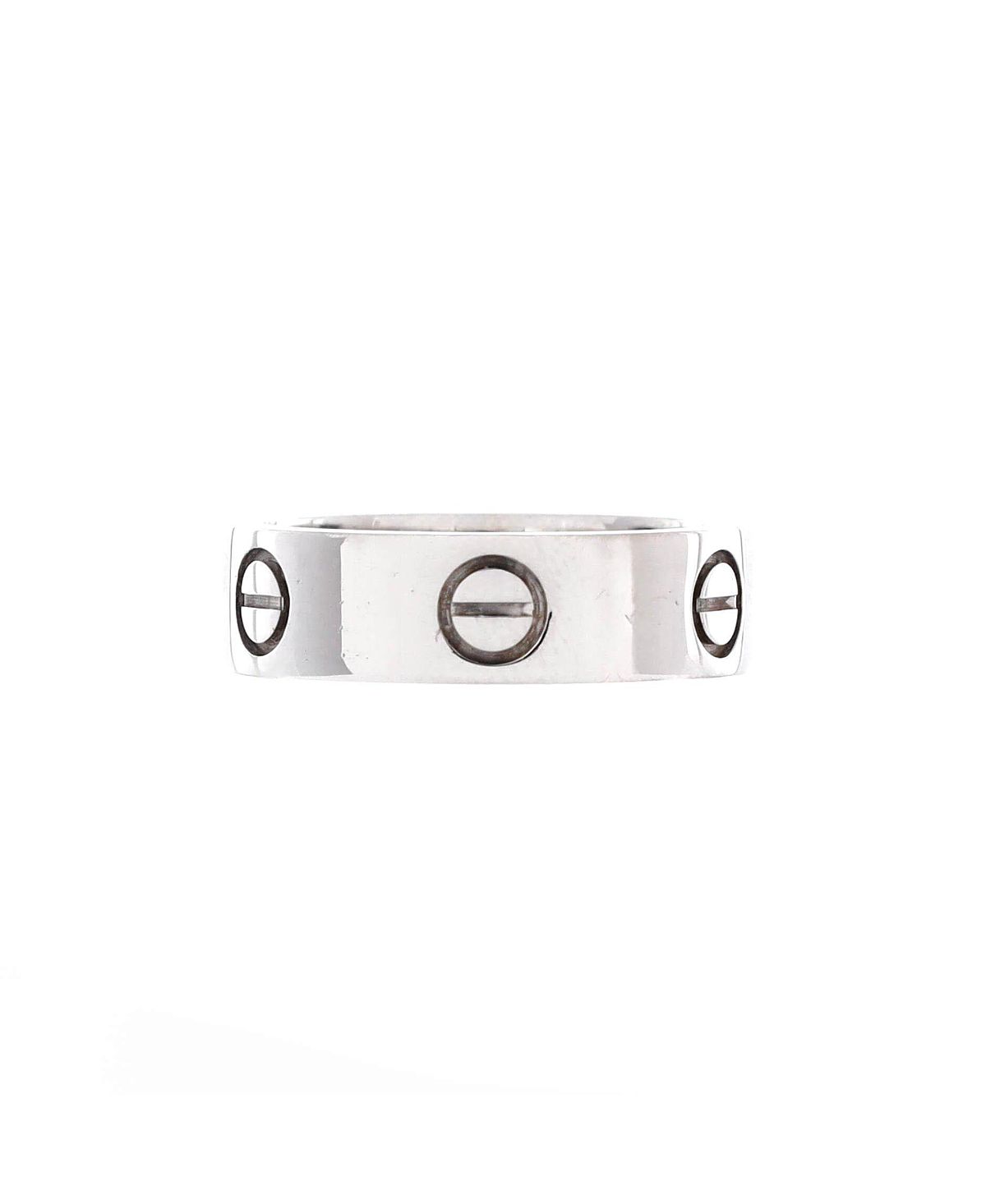 Pre-Owned Cartier Love Band Ring 18K White Gold