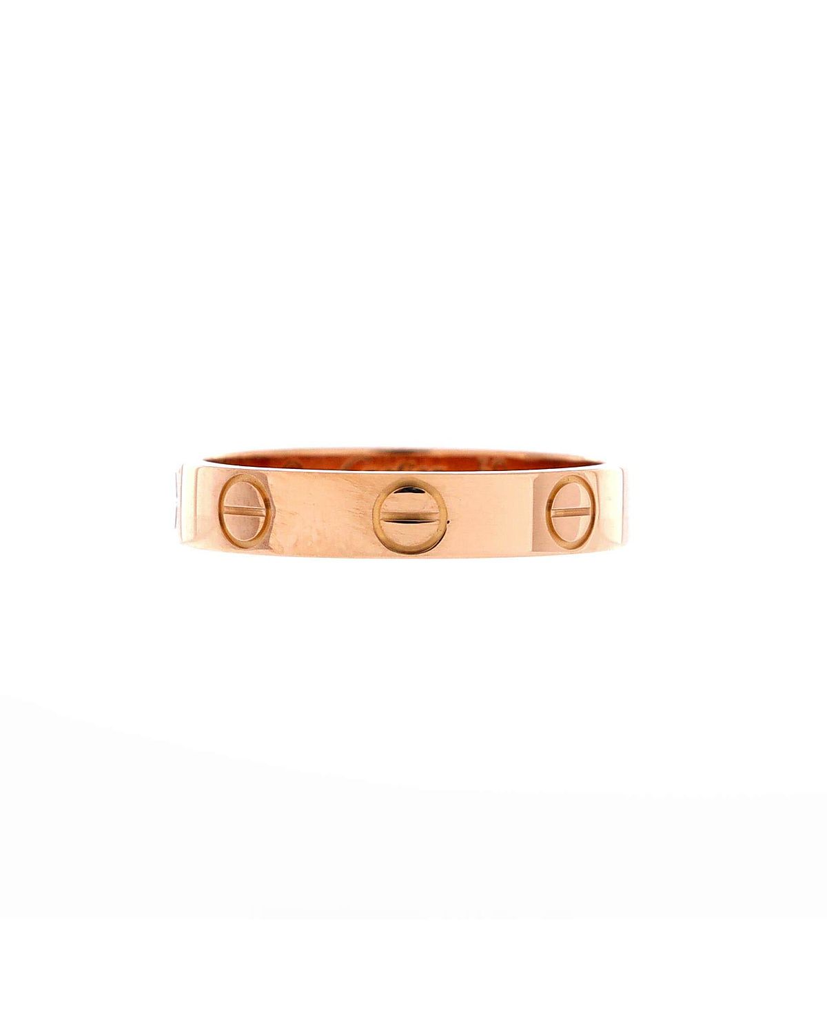 Pre-Owned Cartier Love Wedding Band Ring 18K Rose Gold