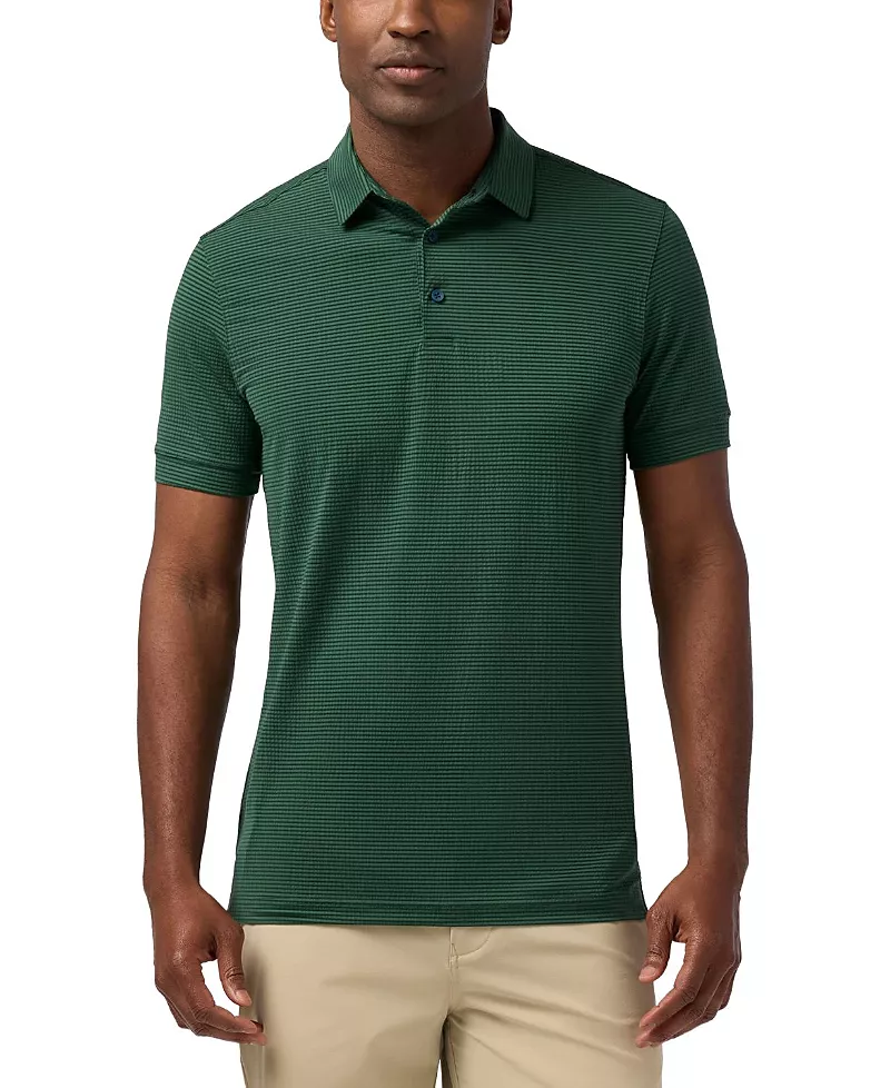 Mizzen+Main Copa Short Sleeve Trim Fit Polo Shirt