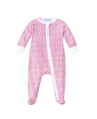 Girls' Sailor Heart Zip Onesie - Baby