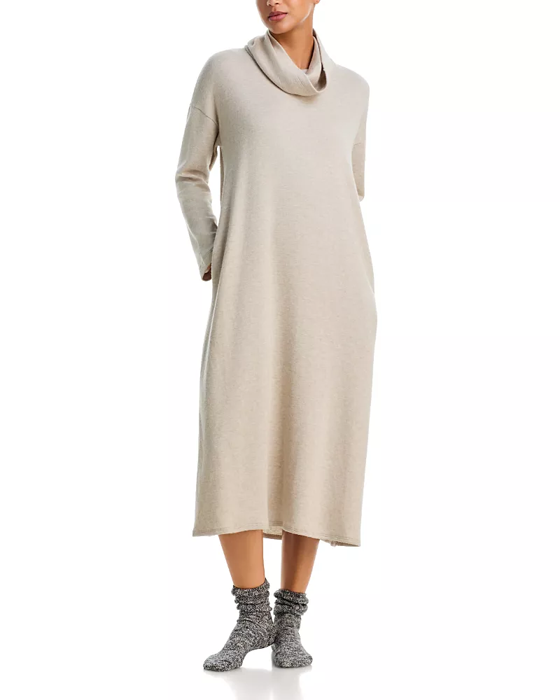 Natori Himalaya Sweater Knit Lounger Gown
