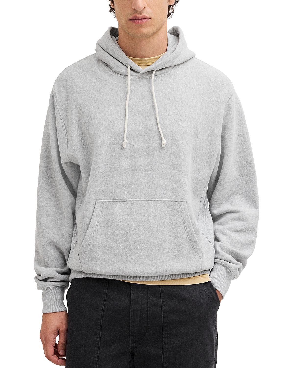 Madewell New McCarren Cotton Blend Drawstring Hoodie