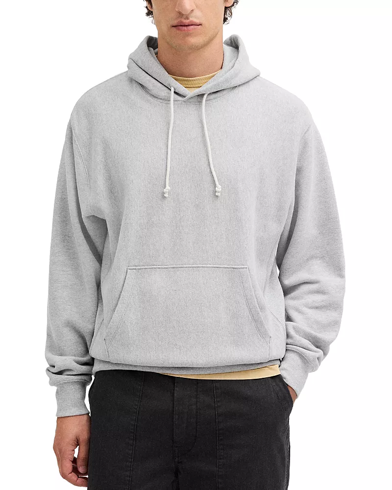 Madewell New McCarren Cotton Blend Drawstring Hoodie