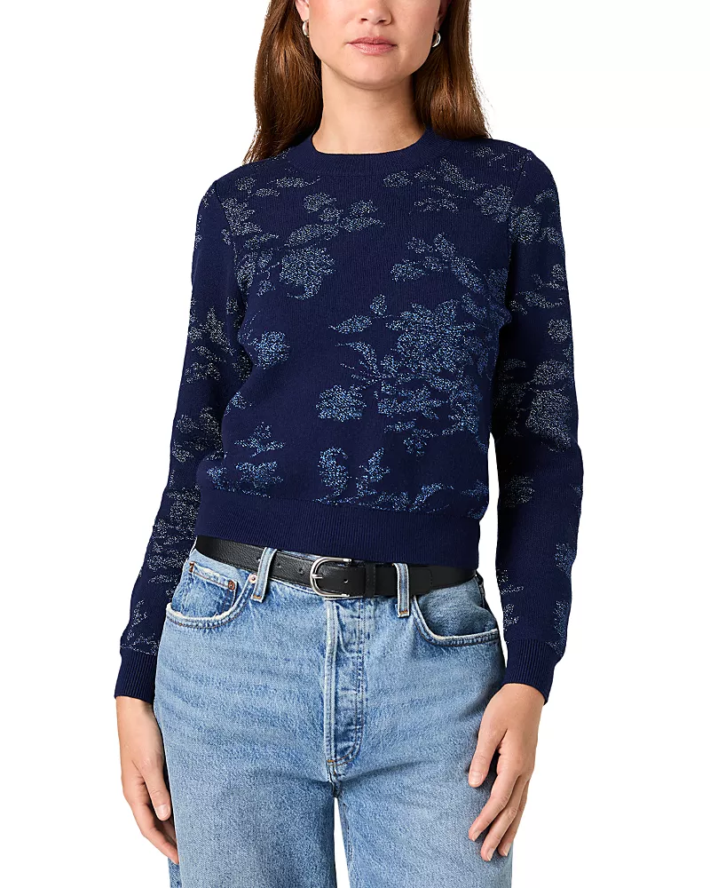 French Connection Katja Jacquard Crewneck Sweater