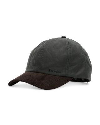 Barbour Beadnell Waxed Cotton Embroidered Cap
