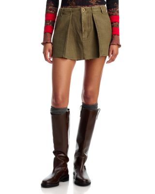 Riverfront Surplus Cotton Utility Mini Skirt