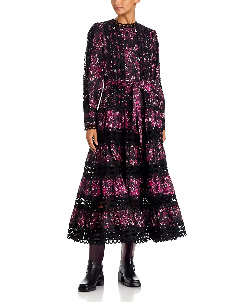 Layered with Love Lindsey Cotton Printed Maxi Dress