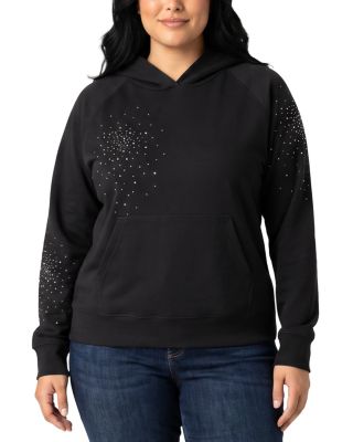 Karen Kane Plus Embellished Hoodie