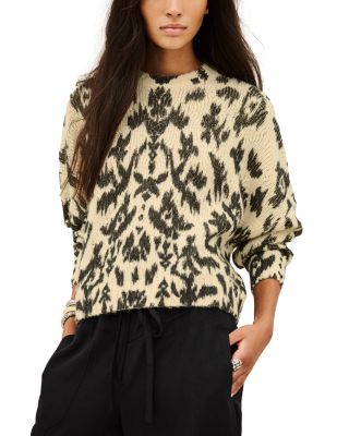 Pauze Cropped Wool Blend Crewneck Sweater