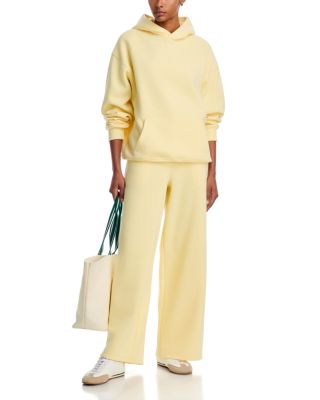 Oversized Ceramic Fleece Hoodie & Ceramic Fleece Wide Leg Sweatpants