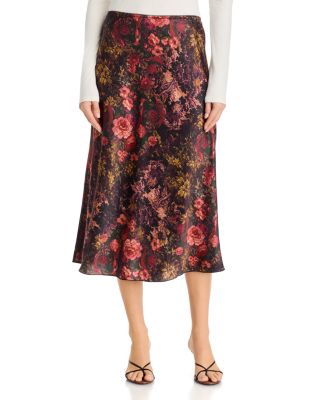 Eloriya Bias Midi Skirt