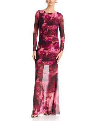 Diovanna Ruched Maxi Dress