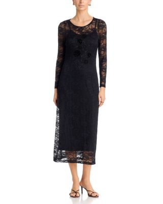 Simonie Lace Midi Dress