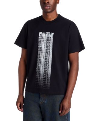 Blurred Graphic Oversized Tee