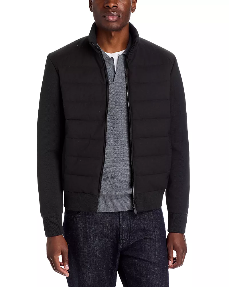 Save The Duck Lasse Mixed Media Jacket