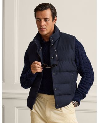 Cashmere Stretch Down Vest