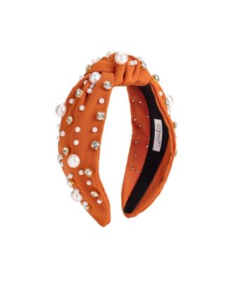 Girls' Spice Pearl Gemstone Large Headband - Little Kid, Big Kid