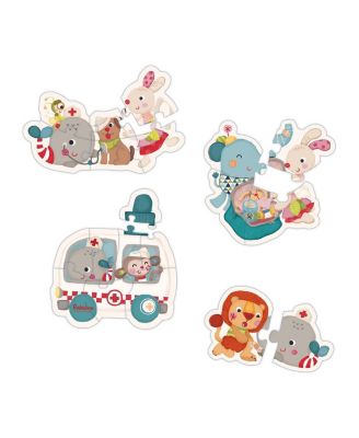  Wilma Whale Ambulance Figure Puzzle - Ages 24+ Months