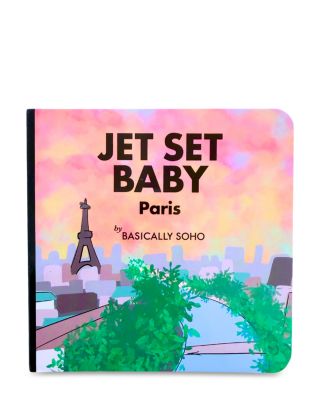 Jet Set Baby Paris Board Book - Ages 0+