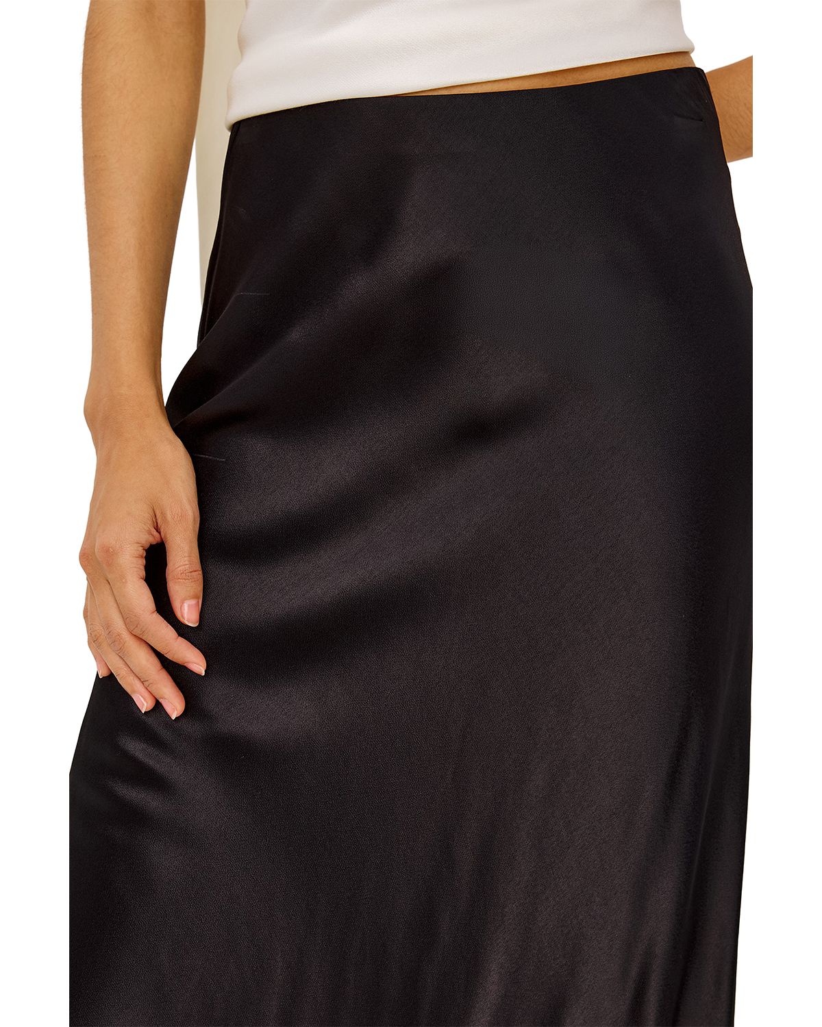 Romina Satin Maxi Skirt thumbnail 3