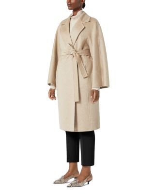 Double Sided Cashmere Cocoon Coat
