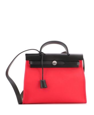 31 Herbag Zip Leather and Toile