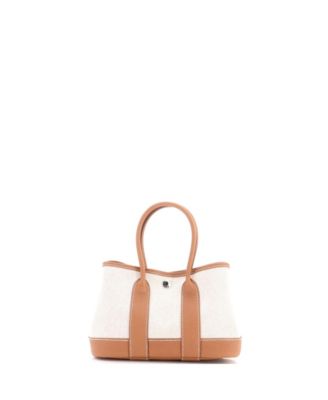 23 Neo Garden Tote Toile and Leather