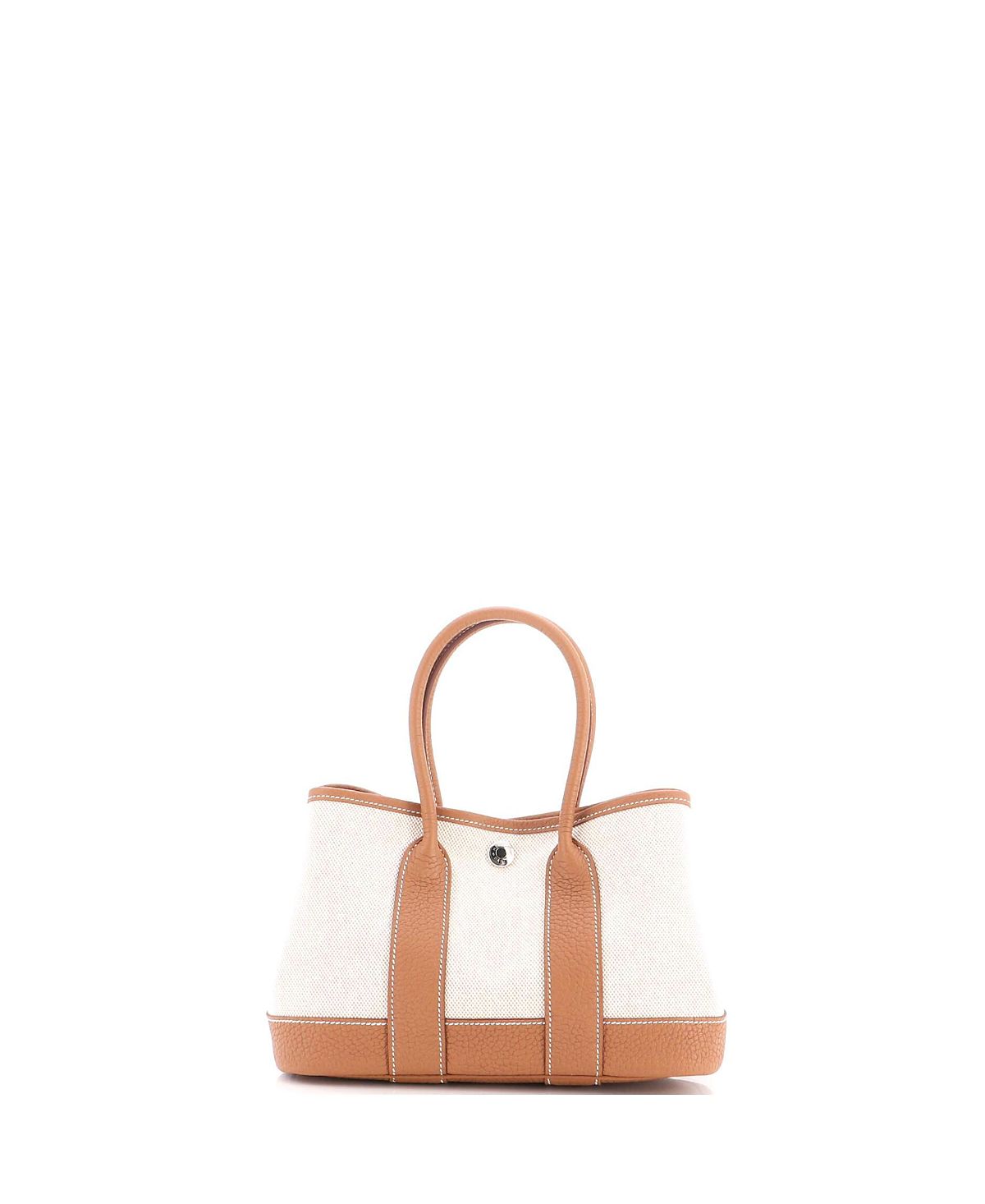 Pre-Owned HERMES 23 Neo Garden Tote Toile and Leather