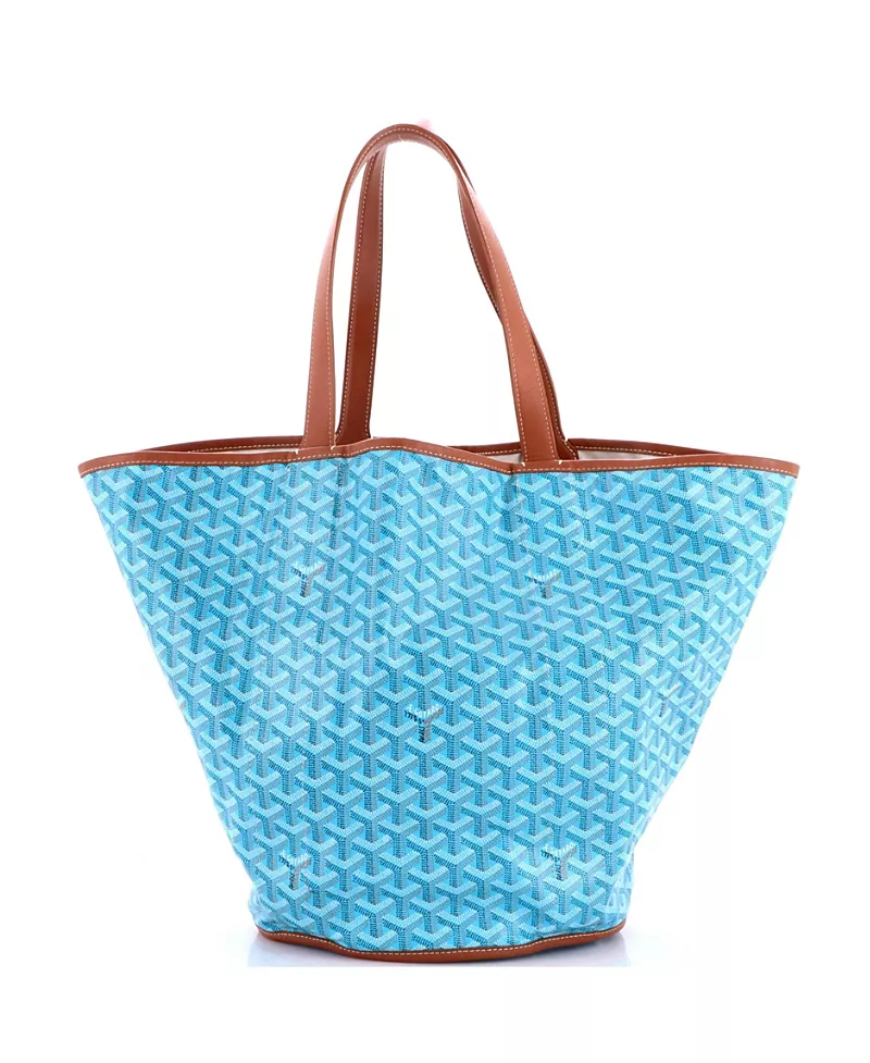 Pre-Owned Goyard Belharra Reversible Tote Coated Canvas