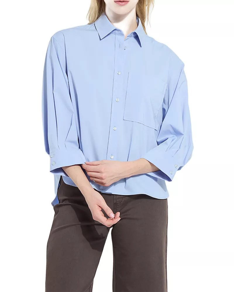 Lysse Enid Oversized Cropped Shirt