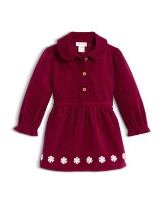 Girls' Collared Cotton Corduroy Mini Dress, Baby - Exclusive