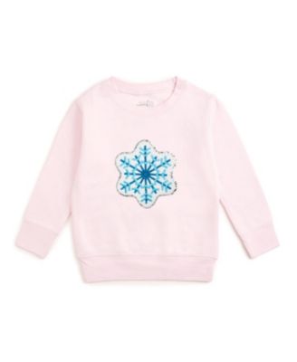 Girls' Snowflake Princess Sweatshirt - Baby, Little Kid