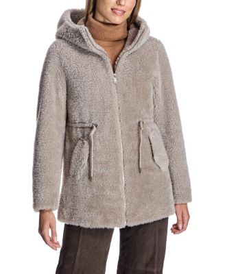  Hooded Lambswool Jacket