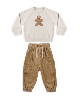 Boys' Gingerbread Man Lucian Sweater & Pants - Baby