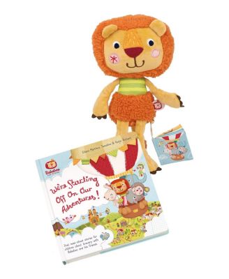 Lion Adventures Book & Plush Storytime Set - Ages 24+ Months