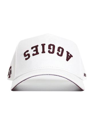  Upside Down Texas A&M AGGIES Whiteout Hat