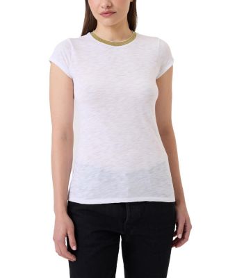  Pave Shimmer Ringer Tee